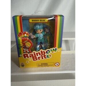 Rainbow Brite Buddy Blue Chase Figure TLS Toys Cheebee Series 2 RARE VHTF